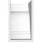 Ekena Millwork Standard Pescadero Architectural Grade PVC Rafter Tail, 6"W x 10"H X 12"L RFTP06X10X12PEC - alternate 2